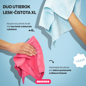 DUO UTIEROK LESK-ČISTOTA XL