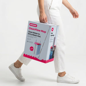 Dvojkomorový plochý mop - samočistiaci