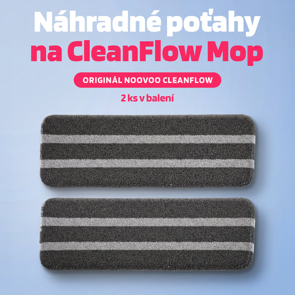 NÁHRADNÉ POŤAHY NA CLEANFLOW MOP 2ks