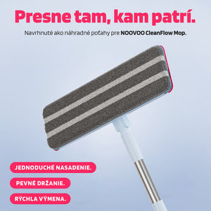 NÁHRADNÉ POŤAHY NA CLEANFLOW MOP 2ks