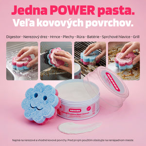 POWER Čistiaca pasta na nerezové povrchy